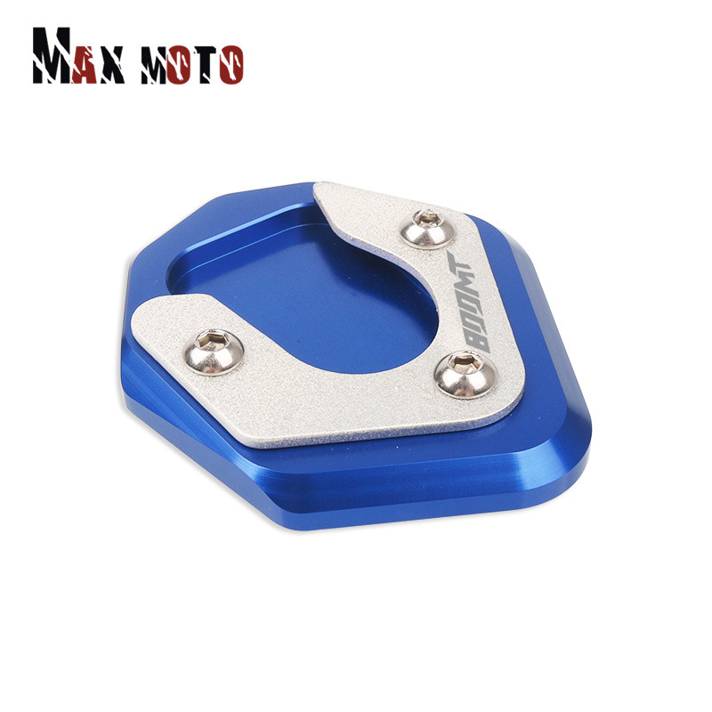CFMOTO 800MT 800 MT 2021 2022 motorkerékpárhoz, CNC támasztó láb oldalsó állvány hosszabbító párna tartólemeze nagyítás
