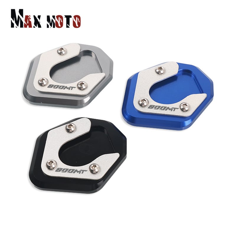 CFMOTO 800MT 800 MT 2021 2022 motorkerékpárhoz, CNC támasztó láb oldalsó állvány hosszabbító párna tartólemeze nagyítás