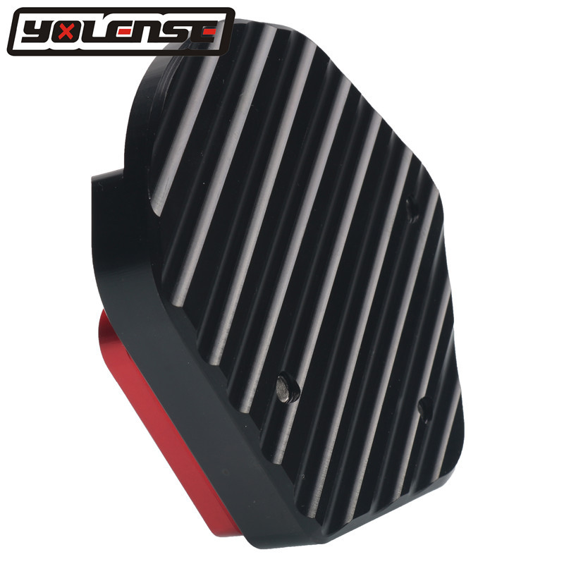 Emblémával a CFMOTO CF 250SR 300SR 250 SR 300 SR motorkerékpár támasztó lábhoz, oldalsó állvány hosszabbító lemez alátét logóval