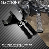 Motorkerékpár hátsó utas lábtartó rögzítőkészlet lábtámaszok Pedálrögzítő konzol lábtartó Harley Sportster XL 883 1200 2000-2013