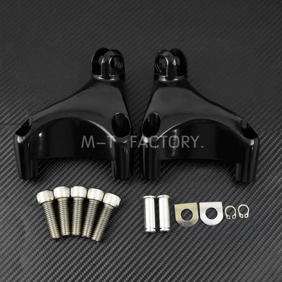 Motorkerékpár hátsó utas lábtartó rögzítőkészlet lábtámaszok Pedálrögzítő konzol lábtartó Harley Sportster XL 883 1200 2000-2013