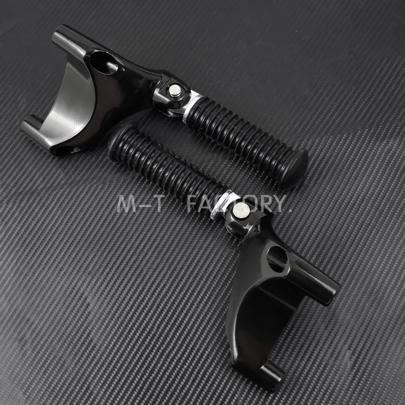 Motorkerékpár hátsó utas lábtartó rögzítőkészlet lábtámaszok Pedálrögzítő konzol lábtartó Harley Sportster XL 883 1200 2000-2013