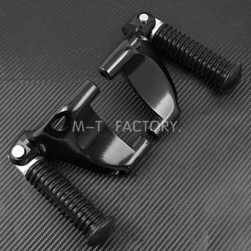 Motorkerékpár hátsó utas lábtartó rögzítőkészlet lábtámaszok Pedálrögzítő konzol lábtartó Harley Sportster XL 883 1200 2000-2013