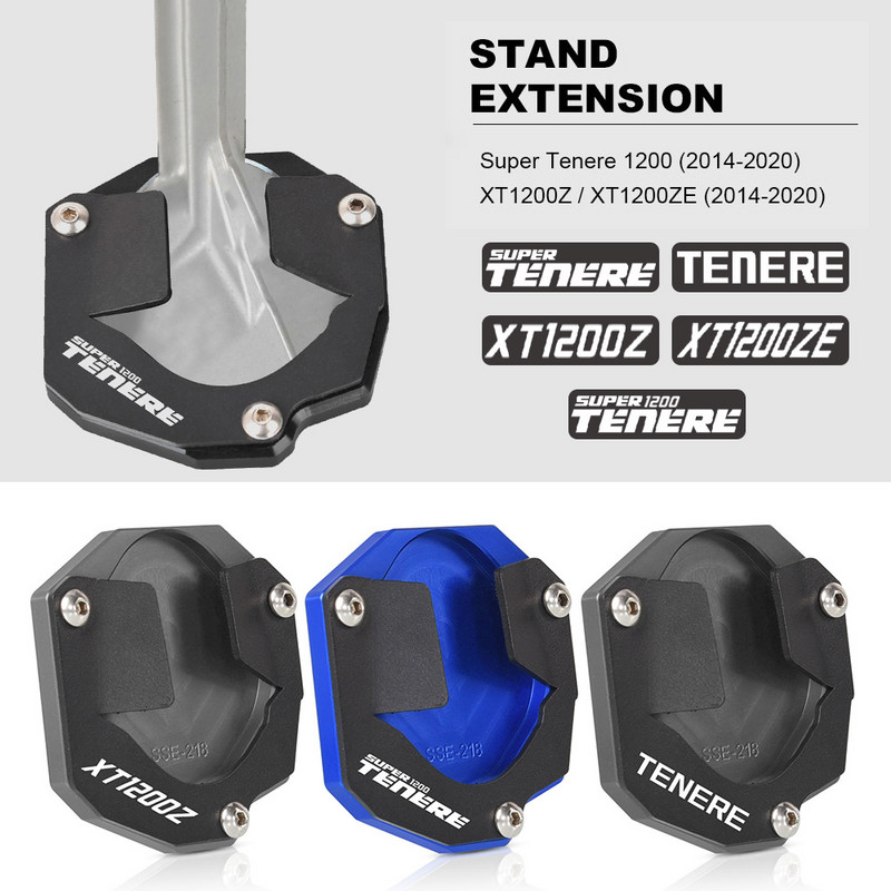 Pre Yamaha XT 1200 Z Super Tenere 1200 XT1200Z XT1200ZE 2014-2020 Predlžovacia podložka pre motocyklový stojan Bočný stojan Zväčšovacia doska