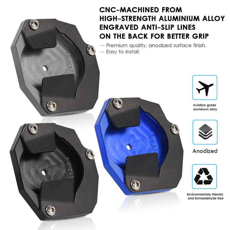 Pre Yamaha XT 1200 Z Super Tenere 1200 XT1200Z XT1200ZE 2014-2020 Predlžovacia podložka pre motocyklový stojan Bočný stojan Zväčšovacia doska