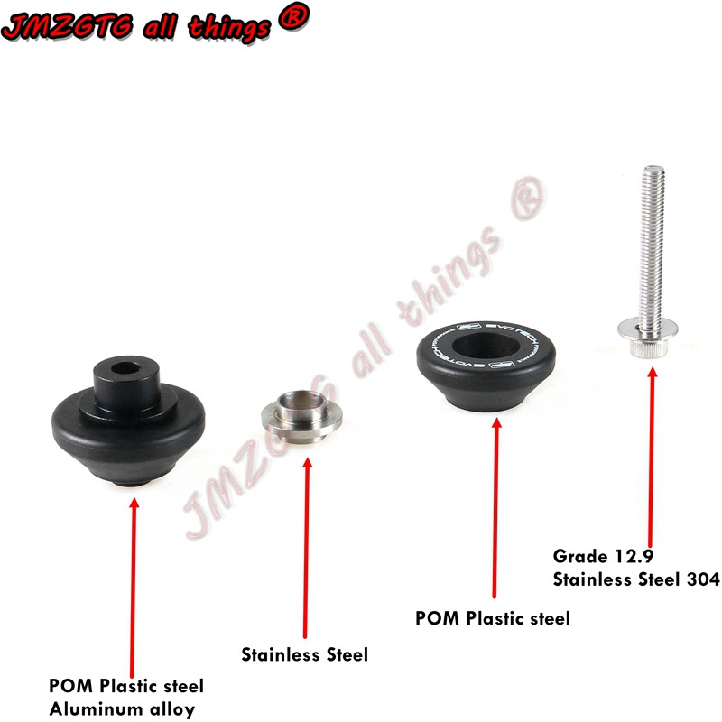 6MM motorkerékpár tartozékok lengőkaros orsók csúszka a YAMAHA R7 R6 R3 R25 R1 MT-03 MT-07 MT-09 MT-10 FZ1 FZ6 FZ8 TDM900 típushoz