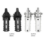 Motorkerékpár autópálya első lábtartók Összecsukható lábtámaszok bilincsek 22-25 mm BMW R1250GS R 1200 GS adv kalandhoz LC HP GSA 2013-2022