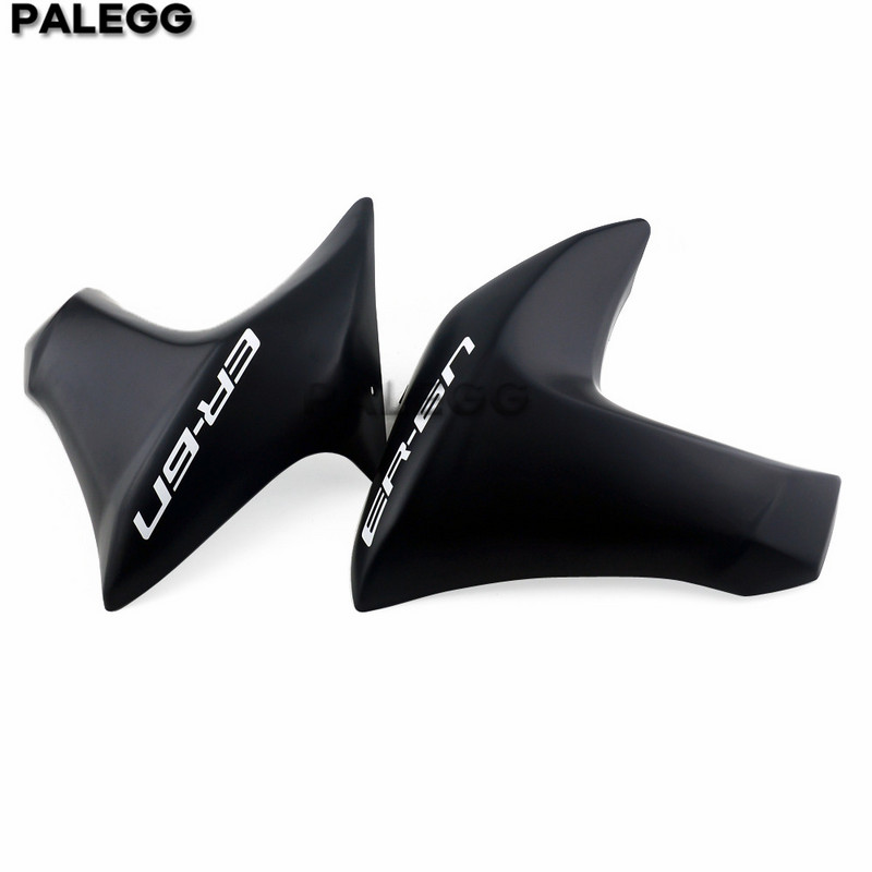 Motorkerékpár ER6N oldalsó hűtő bal és jobb burkolat burkolatok hűtőburkolat Kawasaki ER6N ER 6N ER-6N 2012-2016