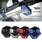Motociklo šoninio stovo padidinimo plokštė, skirta Yamaha XT1200Z Super Tenere XTZ XT 1200 Z ZE XT1200ZE 2014-2020 atraminio stovo prailginimo padui