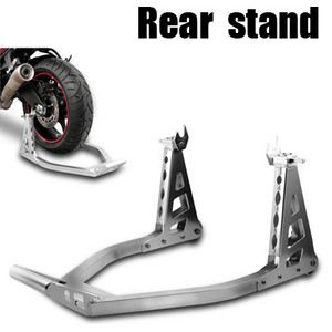 HZYEYO Hliníkový stojan na kolesá motocykla Fear a nástroj na opravu pneumatík z predného rámu, T009