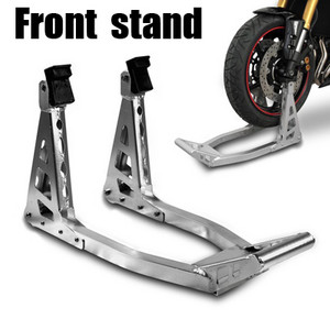 HZYEYO Hliníkový stojan na kolesá motocykla Fear a nástroj na opravu pneumatík z predného rámu, T009