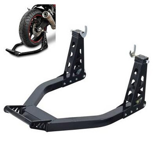 HZYEYO Hliníkový stojan na kolesá motocykla Fear a nástroj na opravu pneumatík z predného rámu, T009