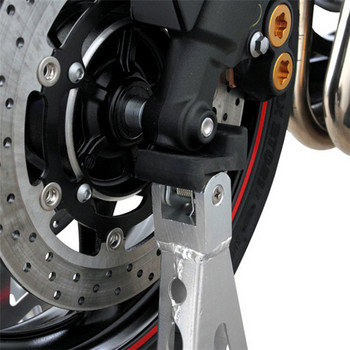 HZYEYO Инструмент за ремонт на гуми от алуминиева сплав за мотоциклети Fear Wheel и предна опорна рамка, T009