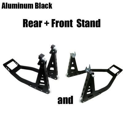 HZYEYO Hliníkový stojan na kolesá motocykla Fear a nástroj na opravu pneumatík z predného rámu, T009