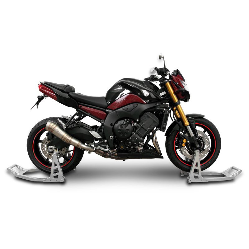 HZYEYO Hliníkový stojan na kolesá motocykla Fear a nástroj na opravu pneumatík z predného rámu, T009