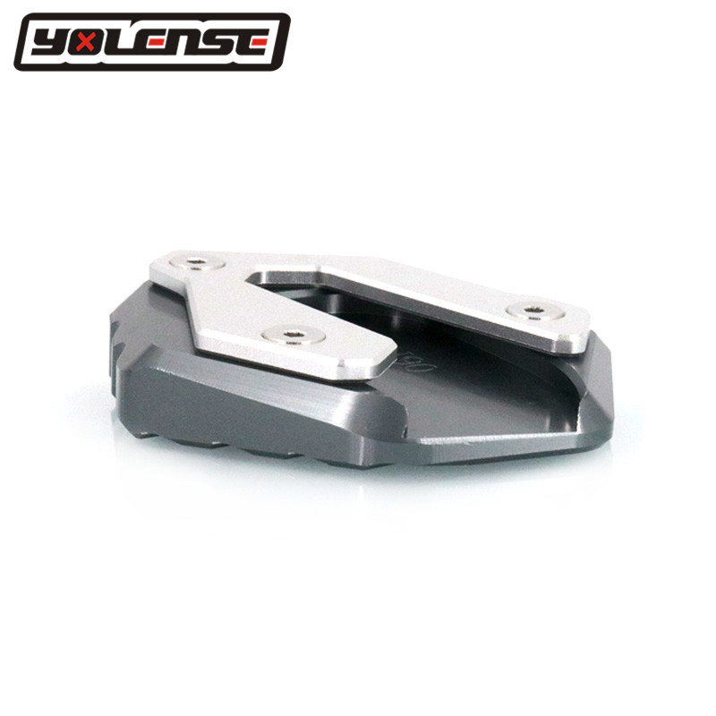 Motorkerékpár CNC kitámasztó láb oldalsó állvány hosszabbító pad tartólemeze nagyítás Yamaha XJ6 XJ6F XJ6N DIVERSION 2009-2015