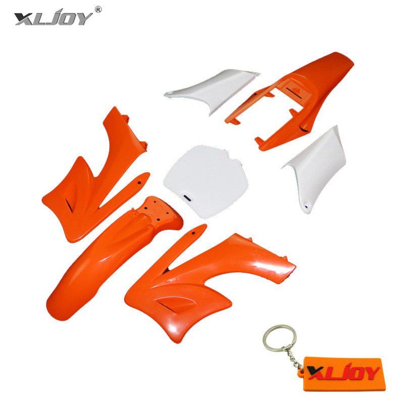 Sada plastových blatníkov XLJOY pre čínske minibiky, dvojtaktné 47cc, 49cc, Apollo, Orion, minibiky na terénne vozidlá