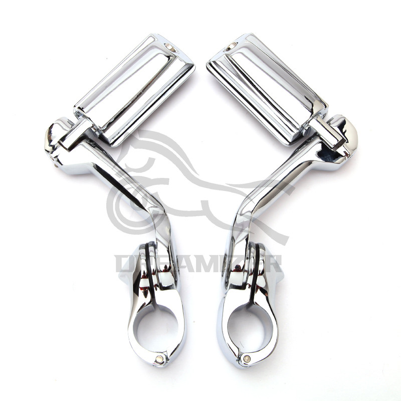 Motocyklové stupačky na diaľnicu, opierka na nohy pre Harley Davidson Road Street Glide FLHX XL 883 1200 Dyna Custom, ochrana motora, pedál