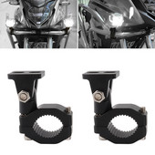 Univerzális motorkerékpár-fényszóró-tartó MotorCross ködlámpa-tartókeret alumínium motorkerékpár lökhárító reflektor-tartó