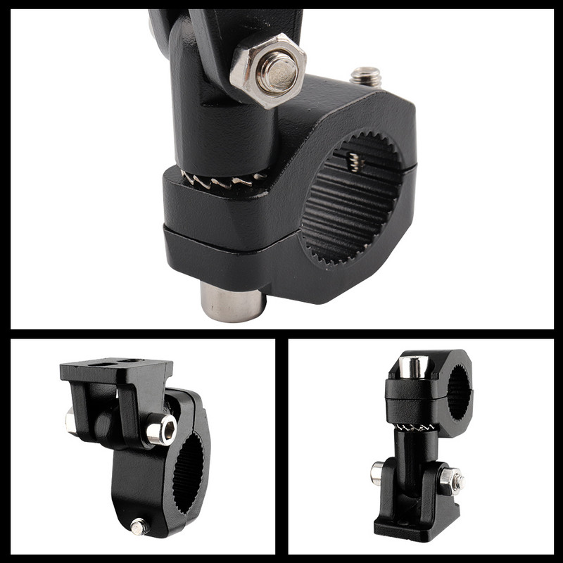 Univerzális motorkerékpár-fényszóró-tartó MotorCross ködlámpa-tartókeret alumínium motorkerékpár lökhárító reflektor-tartó