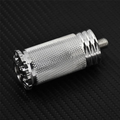 Motocykel CNC rezaný radiaci pedál s kolíkom pre Harley Touring CVO Road King Dyna Fat Bob Wide Glide Softail Street 500 750