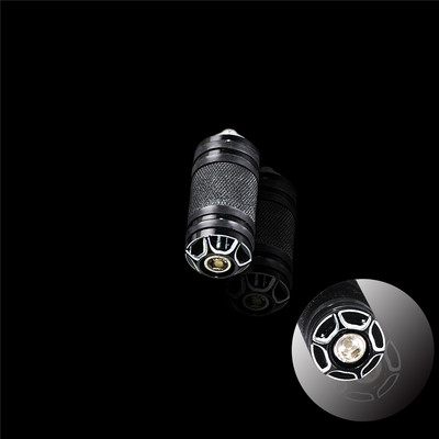 Motocykel CNC rezaný radiaci pedál s kolíkom pre Harley Touring CVO Road King Dyna Fat Bob Wide Glide Softail Street 500 750