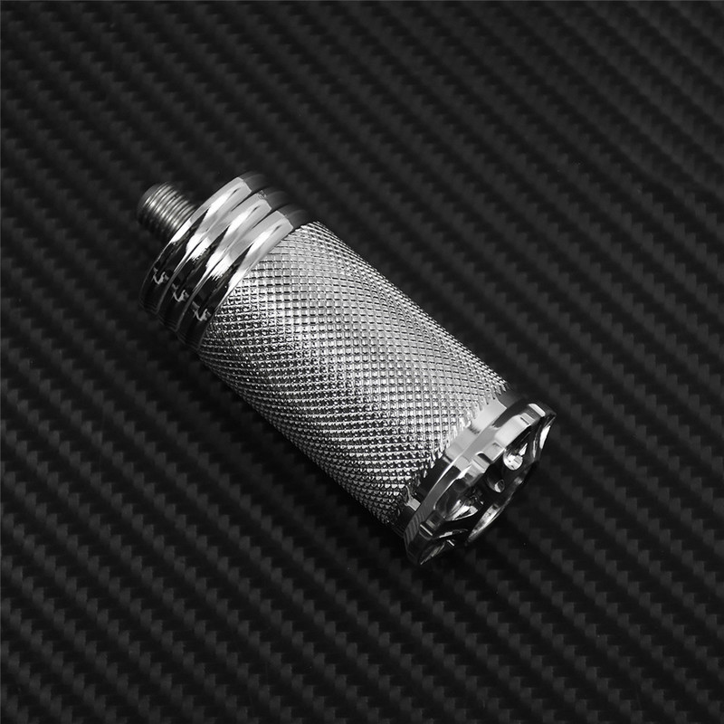 Motocykel CNC rezaný radiaci pedál s kolíkom pre Harley Touring CVO Road King Dyna Fat Bob Wide Glide Softail Street 500 750