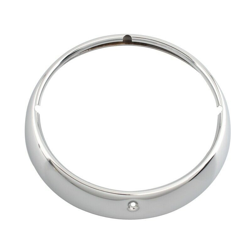 Motorkerékpár 7 hüvelykes fényszórók díszgyűrű króm fekete, kerek fényszóróház Tartozékok Harley Davidson Touring Road Kinghez