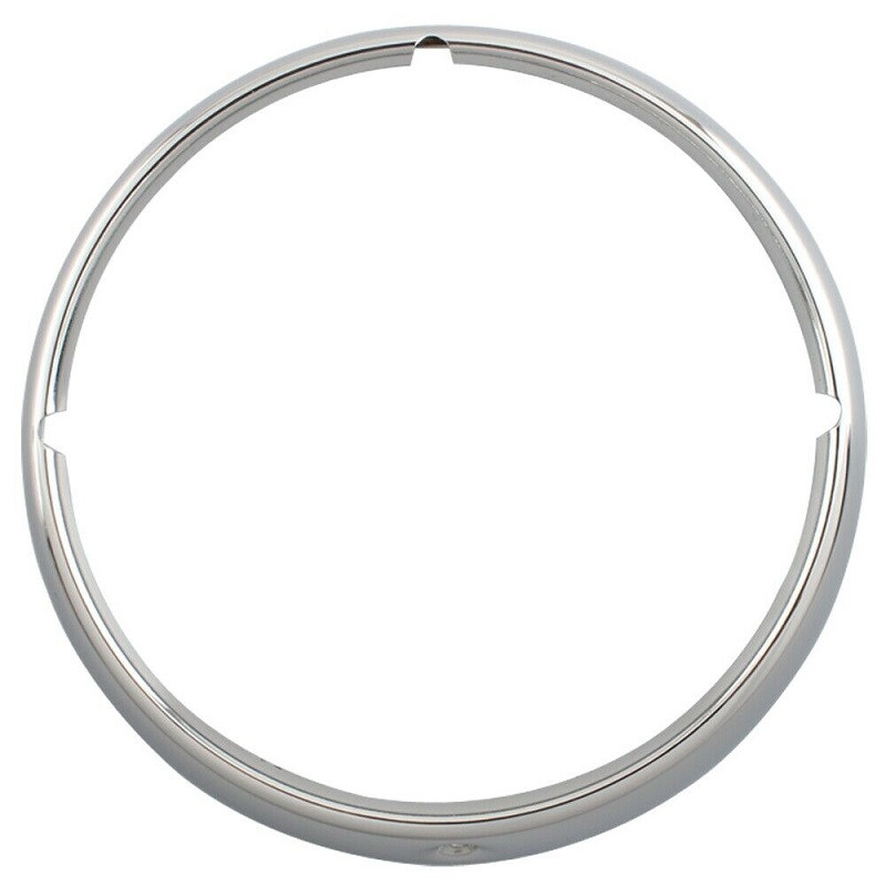 Motorkerékpár 7 hüvelykes fényszórók díszgyűrű króm fekete, kerek fényszóróház Tartozékok Harley Davidson Touring Road Kinghez