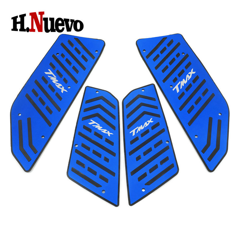 Yamaha Tmax560 Tech MAX TMAX 560 2019 2020 2021 TMAX530 SX DX tartozékokhoz Motorkerékpár lábtartó párna burkolat lábtámasz szőnyeg 4 DB