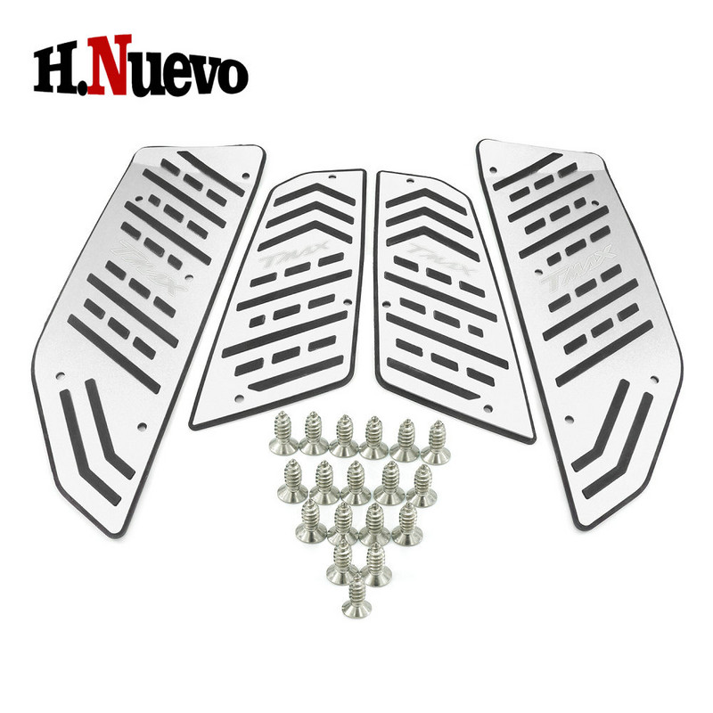 Yamaha Tmax560 Tech MAX TMAX 560 2019 2020 2021 TMAX530 SX DX tartozékokhoz Motorkerékpár lábtartó párna burkolat lábtámasz szőnyeg 4 DB