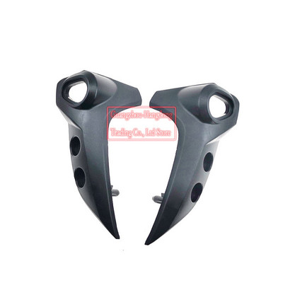 Skirta Yamaha FZ6-N FZ6N juodo priekinio žibinto kronšteino viršutinė pusė motociklo dalys plastikinės ir aliuminio 2004 2005 2006 2007 2008 2009 2010 m.