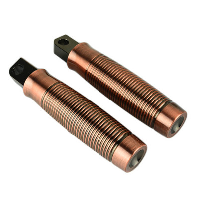 Motocykle Rukoväte na riadidlá, opierka na nohy, radiaca páka, mosadz, meď, pre Harley Sportster 883 Touring Dyna Softail Custom