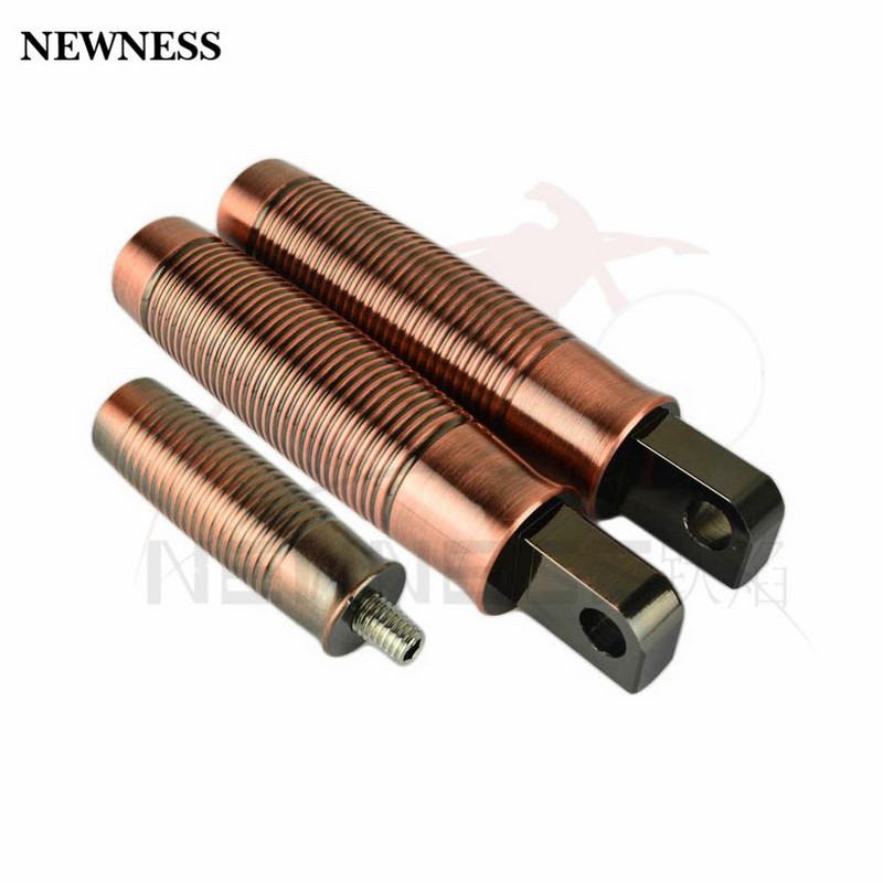 Motocykle Rukoväte na riadidlá, opierka na nohy, radiaca páka, mosadz, meď, pre Harley Sportster 883 Touring Dyna Softail Custom