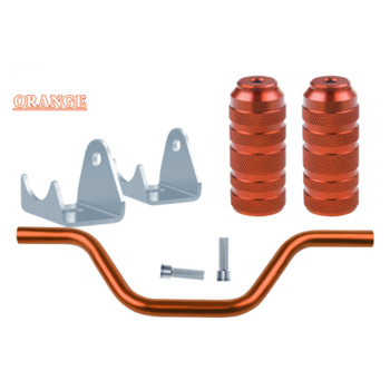 1 комплект универсален мотоциклет Колчета за крака от алуминиева сплав Педали Поставки за крака за мръсен велосипед ATV UTV мотопед скутер Honda Yamaha Kawasaki