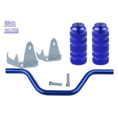 1 sada univerzálnych motocyklových hliníkových stúpačiek a pedálov pre motocykel, štvorkolky, mopedy, skútre, Honda, Yamaha, Kawasaki