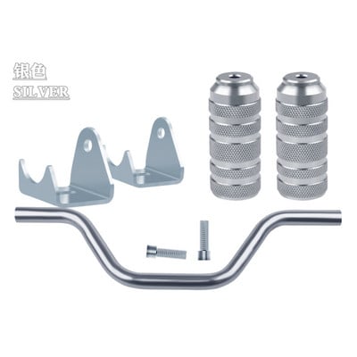 1 sada univerzálnych motocyklových hliníkových stúpačiek a pedálov pre motocykel, štvorkolky, mopedy, skútre, Honda, Yamaha, Kawasaki