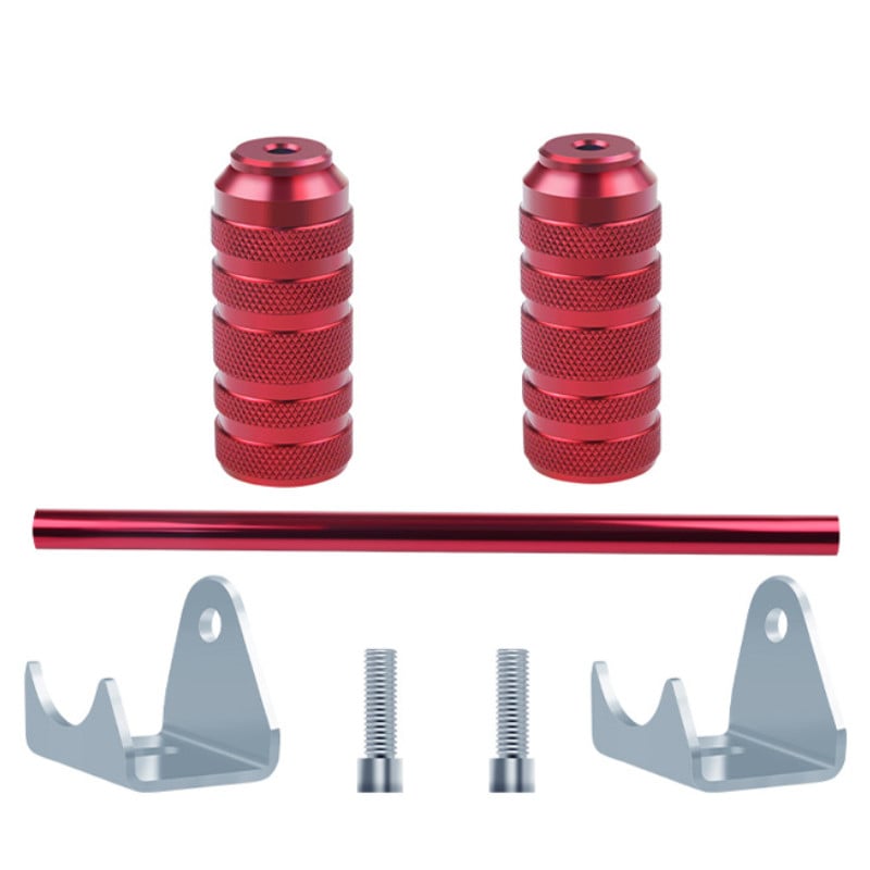 1 sada univerzálnych motocyklových hliníkových stúpačiek a pedálov pre motocykel, štvorkolky, mopedy, skútre, Honda, Yamaha, Kawasaki