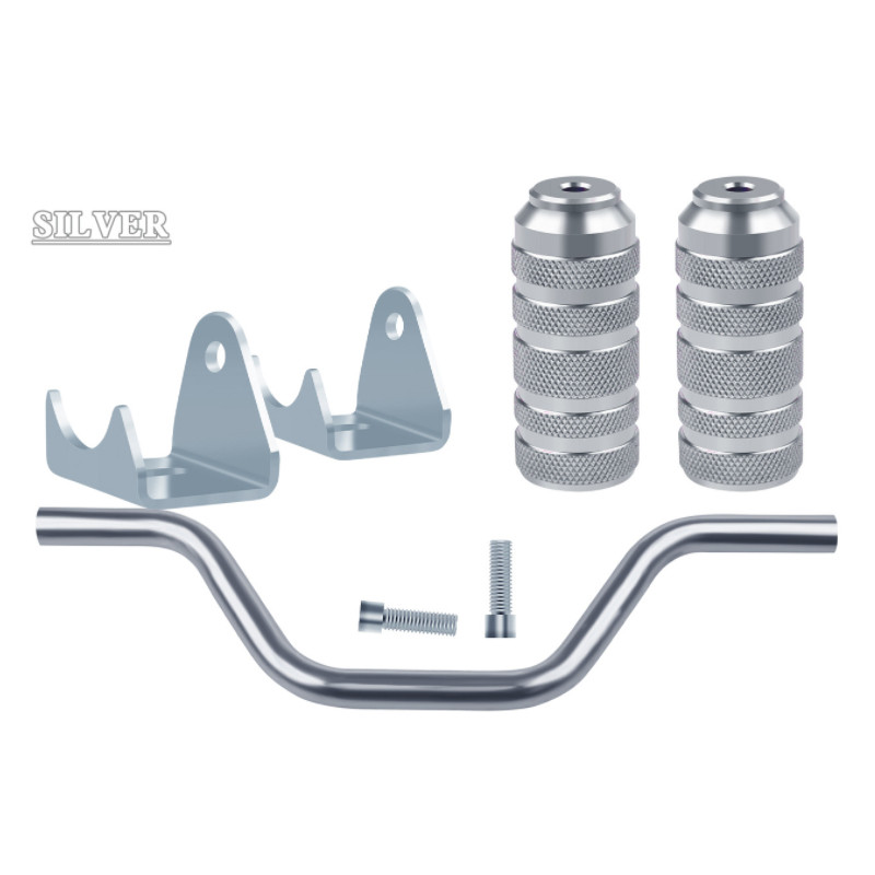 1 sada univerzálnych motocyklových hliníkových stúpačiek a pedálov pre motocykel, štvorkolky, mopedy, skútre, Honda, Yamaha, Kawasaki