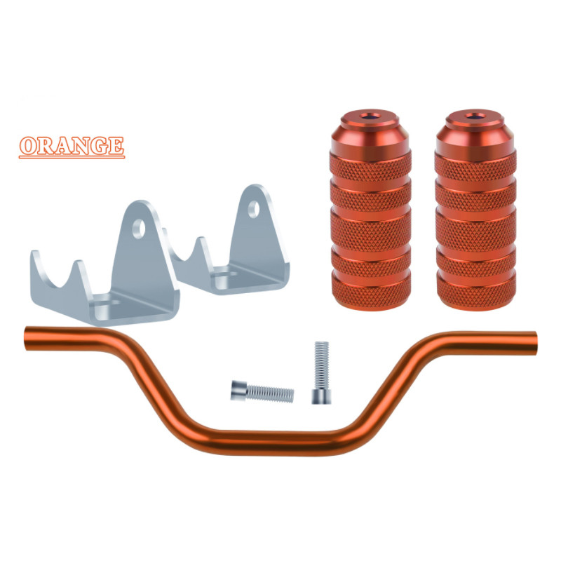 1 sada univerzálnych motocyklových hliníkových stúpačiek a pedálov pre motocykel, štvorkolky, mopedy, skútre, Honda, Yamaha, Kawasaki