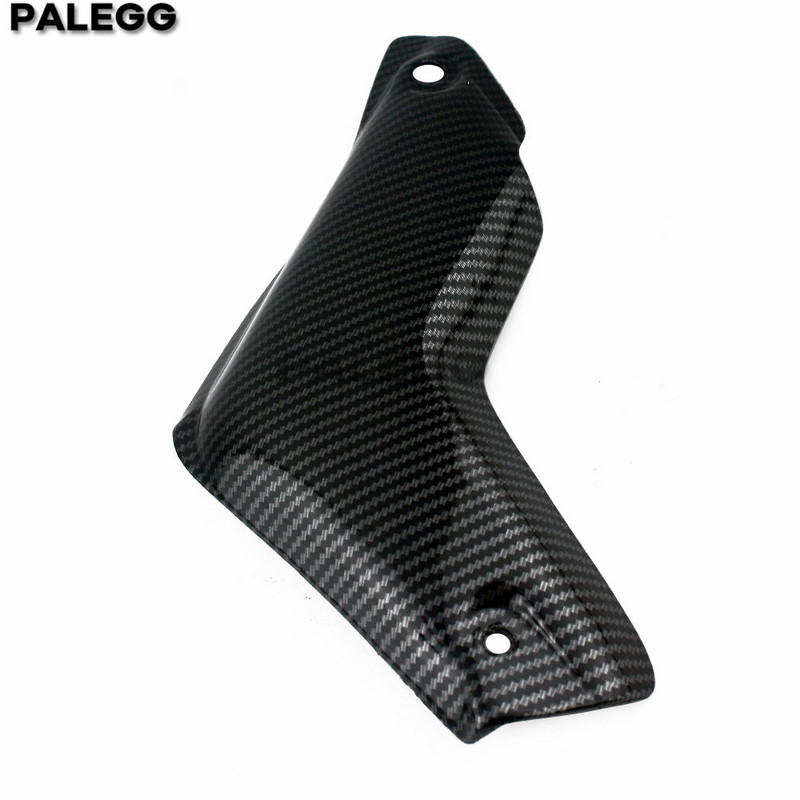 Szénszálas színű kipufogó hőpajzs burkolat oldalpanel Honda CBR1000RR 2004 2005 2006 2007 CBR 1000 RR 04 05 06 07