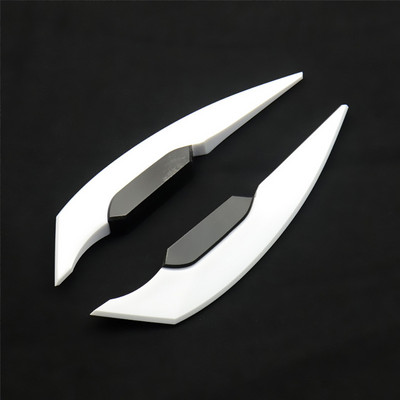 1 pereche de aripi universale pentru motociclete spoiler aerodinamic autocolant spoiler lateral aripă aripă dinamică pentru scuter de motocicletă