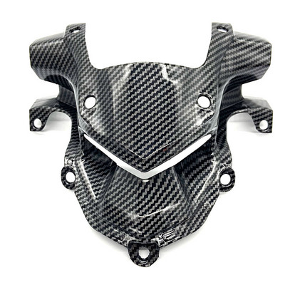 Predný kryt aerodynamického svetlometu s karbónovým vzhľadom pre motocykle, horný kryt, zobák, nos pre Kawasaki Z900 2017-2019 2018 z900