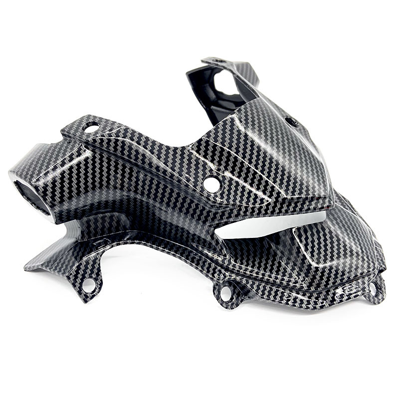 Predný kryt aerodynamického svetlometu s karbónovým vzhľadom pre motocykle, horný kryt, zobák, nos pre Kawasaki Z900 2017-2019 2018 z900