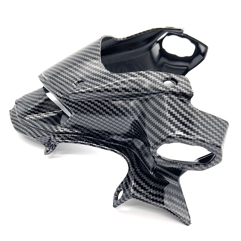 Predný kryt aerodynamického svetlometu s karbónovým vzhľadom pre motocykle, horný kryt, zobák, nos pre Kawasaki Z900 2017-2019 2018 z900