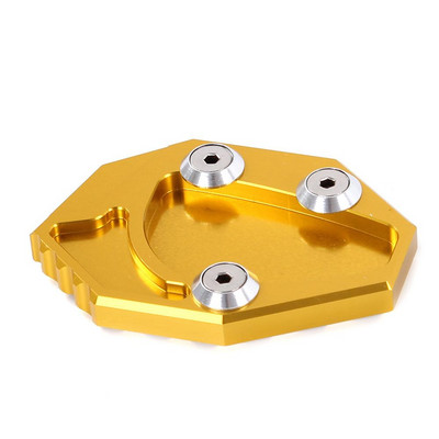 CNC alumínium motorkerékpár lábtartó oldalsó állvány hosszabbító pad lemezborítása Kawasaki GTR 1400 ZX14R Dropshippinghez