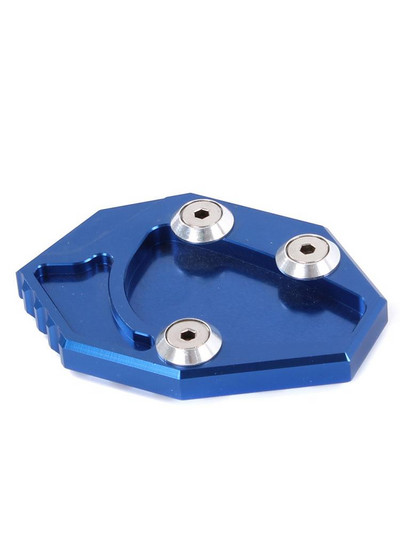 CNC alumínium motorkerékpár lábtartó oldalsó állvány hosszabbító pad lemezborítása Kawasaki GTR 1400 ZX14R Dropshippinghez