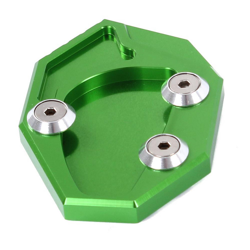 CNC alumínium motorkerékpár lábtartó oldalsó állvány hosszabbító pad lemezborítása Kawasaki GTR 1400 ZX14R Dropshippinghez