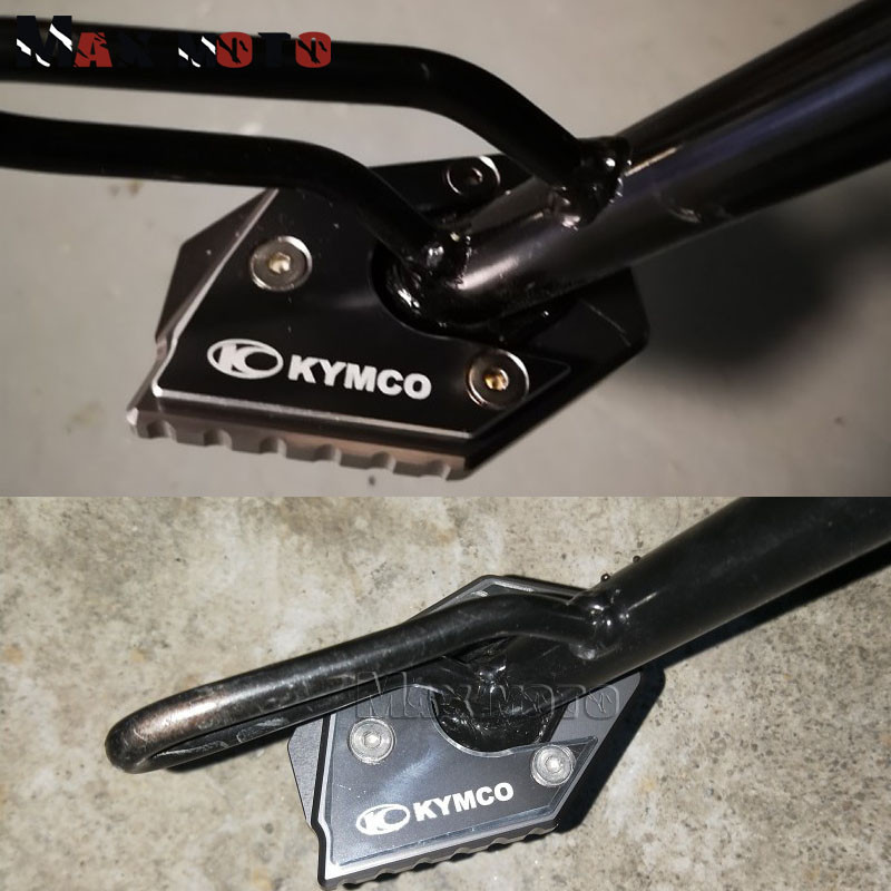 KYMCO Xciting 250 300 350 400 400i 250i 300i 350i mootorratta tugijala jala külgaluse pikenduspadja tugiplaadi jaoks