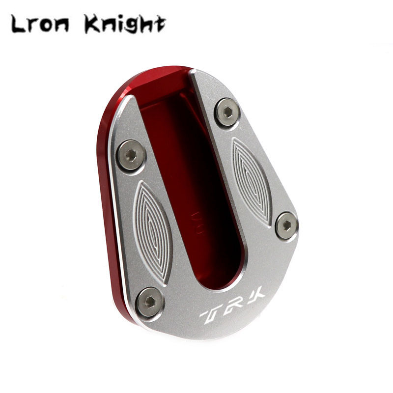 Benelli TRK502 TRK502X TRK 502 502X motorkerékpárhoz, CNC támasztó talp láb oldalsó állvány hosszabbító alátét tartólemez nagyításhoz